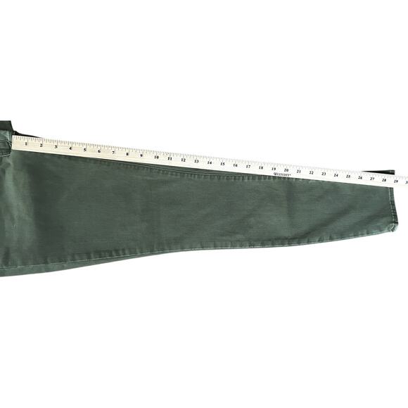 Articles of Society Mid-Rise Stretch Green Skinny Jeans Women's 29X29 - Picture 4 of 9